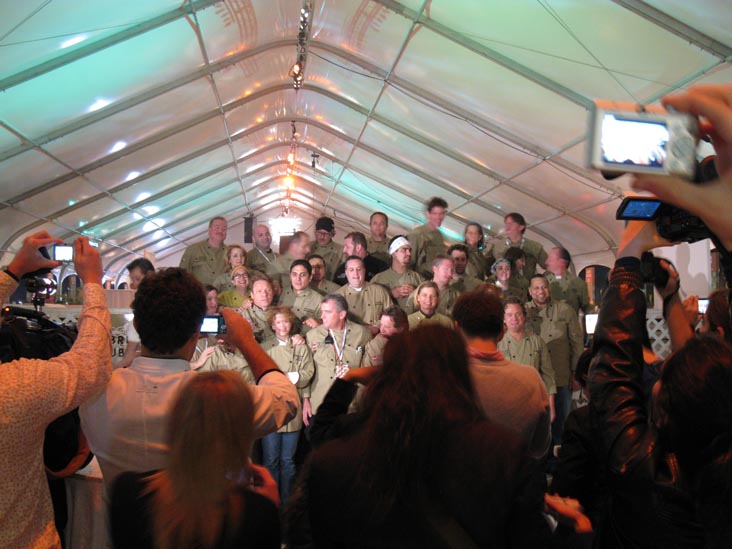 Group Photo, Bubble Q, South Beach Wine & Food Festival, South Beach, Miami, Florida, February 26, 2010