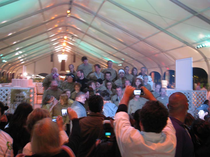 Group Photo, Bubble Q, South Beach Wine & Food Festival, South Beach, Miami, Florida, February 26, 2010