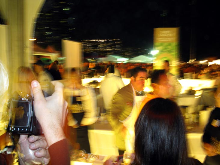 Emeril Lagasse Pulled Pork Stand, Bubble Q, South Beach Wine & Food Festival, South Beach, Miami, Florida, February 26, 2010