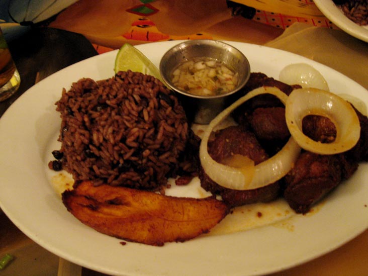 Griyo (Fried Pork Chunks), Tap Tap Haitian Restaurant, 819 5th Street, South Beach, Miami, Florida