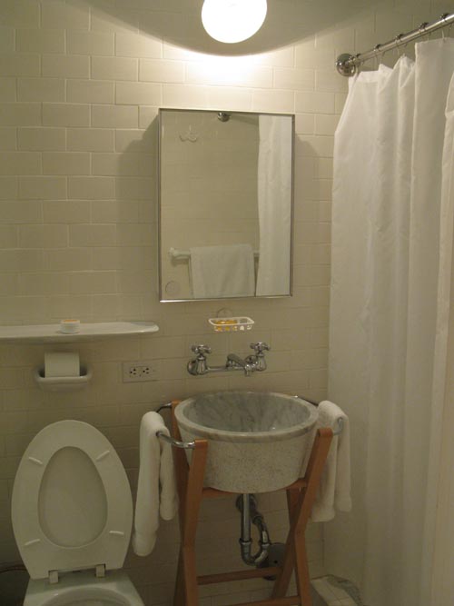 Bathroom, Room 41, The Standard, 40 Island Avenue, Miami Beach, Florida