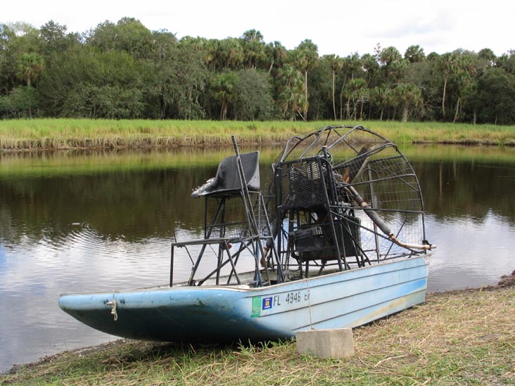 Airboat, Myakka River State Park, Sarasota County, Florida