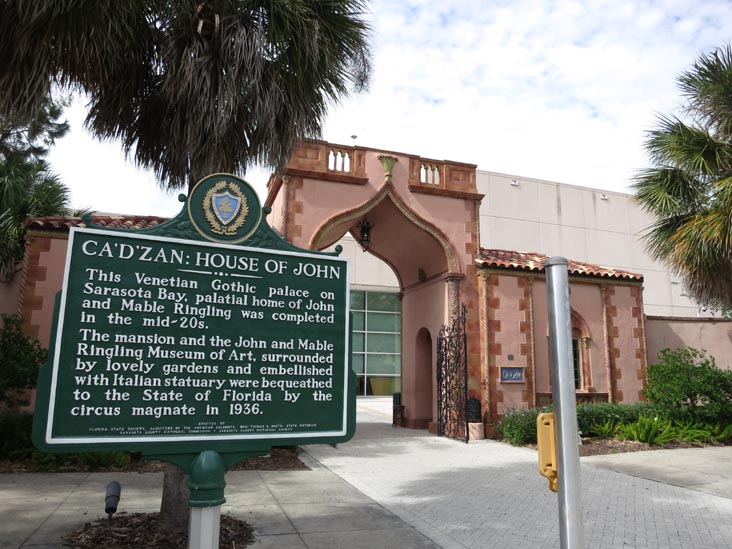 The Ringling, 5401 Bay Shore Road, Sarasota, Florida, November 7, 2013