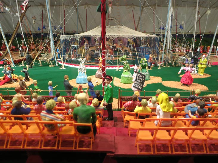 Howard Bros. Circus Model, Circus Museum, The Ringling, Sarasota, Florida, November 7, 2013