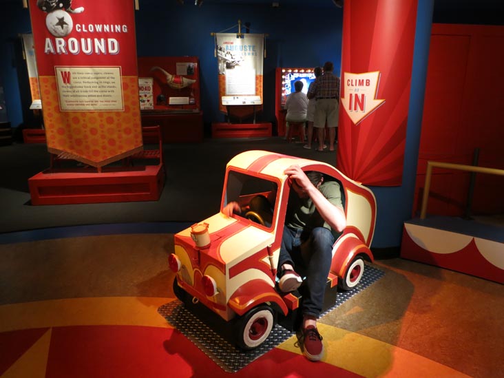 Lou Jacobs Clown Car, Circus Museum, The Ringling, Sarasota, Florida, November 7, 2013