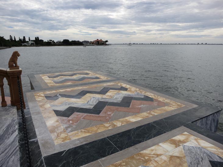 Sarasota Bay From Ca' d'Zan, The Ringling, Sarasota, Florida, November 7, 2013