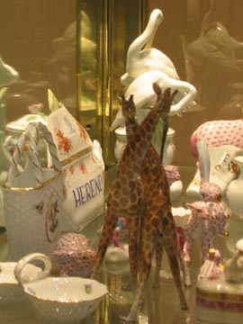 Figurines, St. Armands Circle, Sarasota, Florida, November 11, 2004