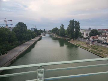 Canal Saint-Denis Near Rue de Saint-Gobain, Aubervilliers, France, July 16, 2025