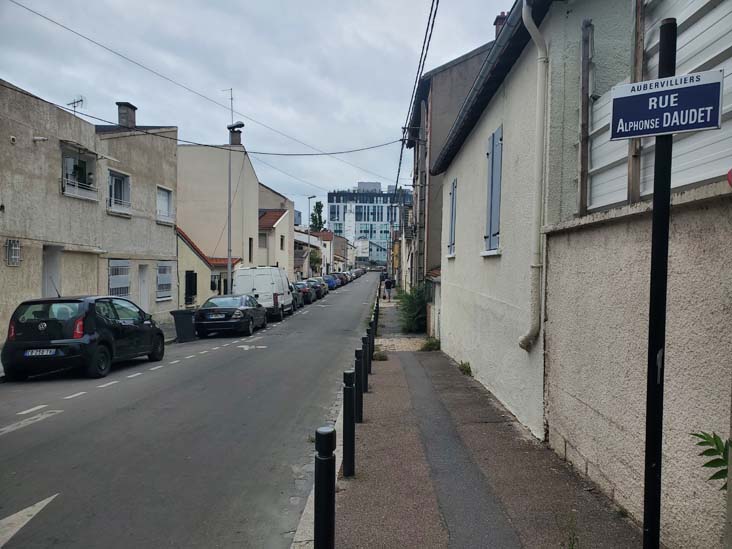 Rue Alphonse Daudet, Aubervilliers, France, July 16, 2025