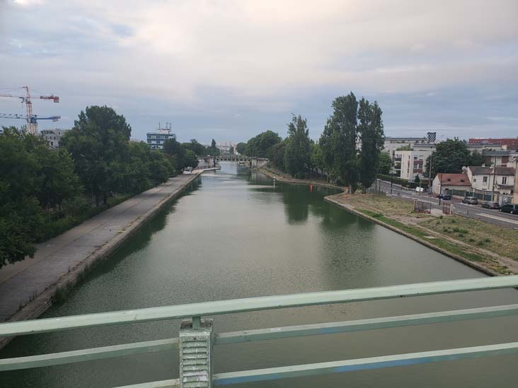 Canal Saint-Denis Near Rue de Saint-Gobain, Aubervilliers, France, July 16, 2025