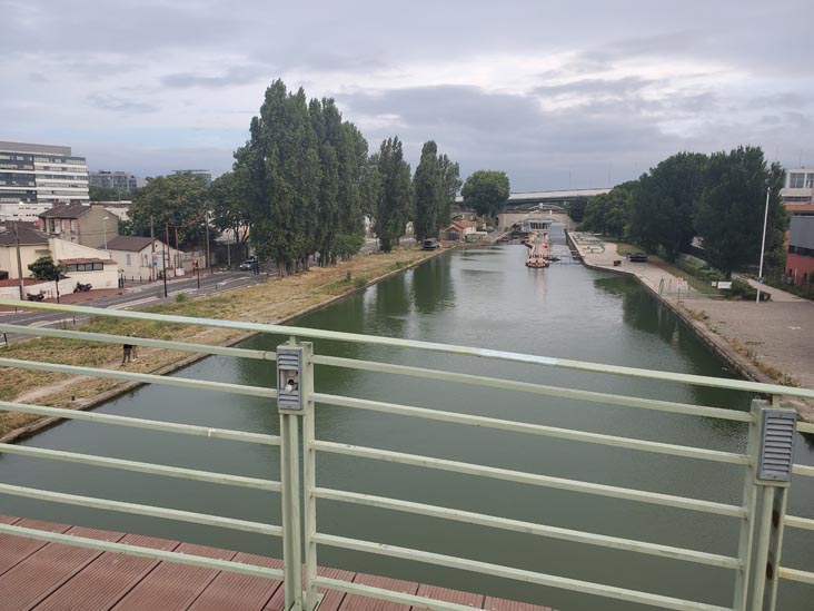Canal Saint-Denis Near Rue de Saint-Gobain, Aubervilliers, France, July 16, 2025