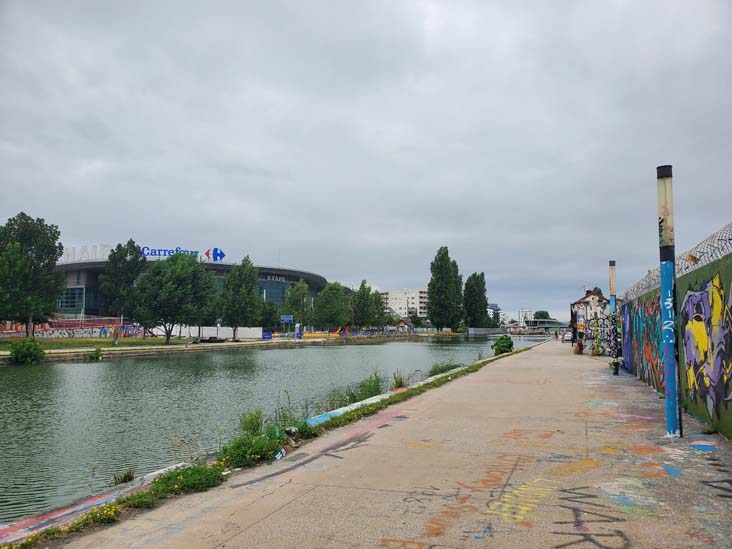 Canal Saint-Denis, Aubervilliers, France, July 16, 2025