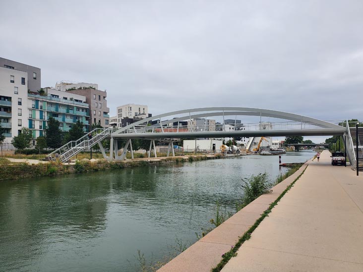 Canal Saint-Denis, Aubervilliers, France, July 16, 2025