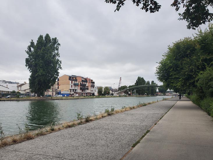 Canal Saint-Denis, Aubervilliers, France, July 16, 2025