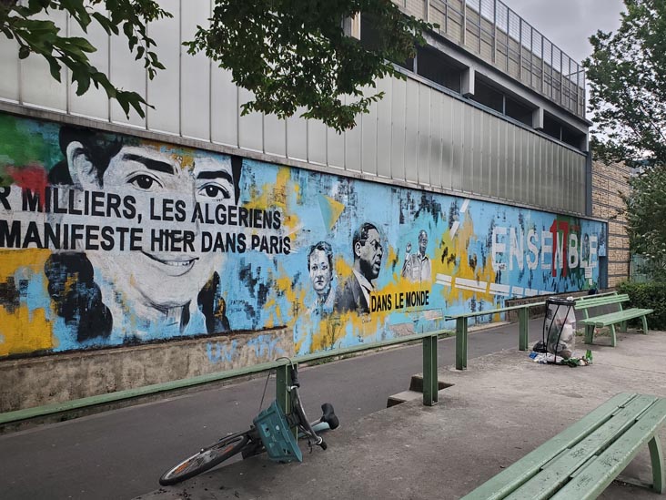 Canal Saint-Denis, Aubervilliers, France, July 16, 2025