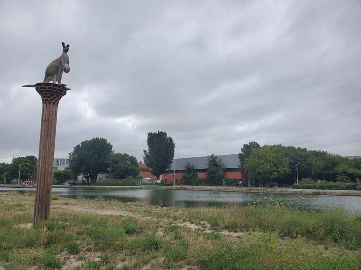 Canal Saint-Denis Near Rue de Saint-Gobain, Aubervilliers, France, July 16, 2025