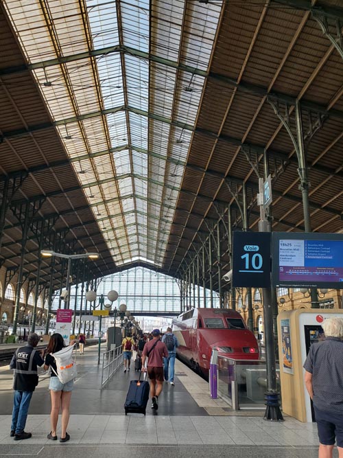 Gare du Nord, 10e Arrondissement, Paris, France, July 18, 2025