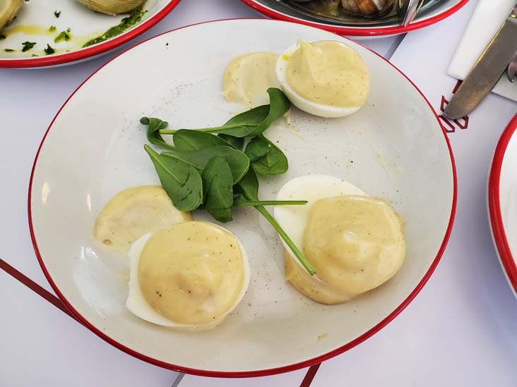 Œufs Mayonnaise, Bouillon Pigalle, Paris, France, July 15, 2025