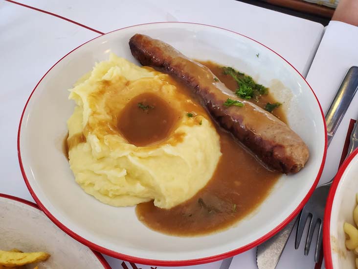 Saucisse au Jus, Bouillon Pigalle, Paris, France, July 15, 2025