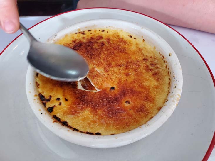 Crème Brûlée, Bouillon Pigalle, Paris, France, July 15, 2025