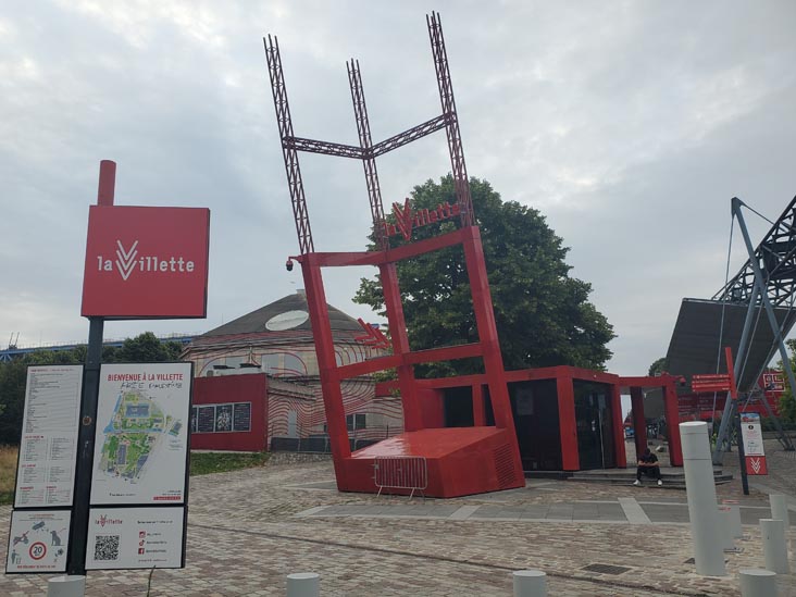 Parc de la Villette From Av. Corentin Cariou, Paris, France, July 16, 2025