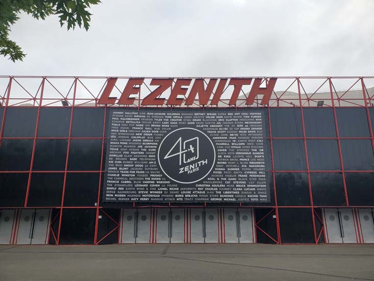 Zenith Paris, Parc de la Villette, Paris, France, July 16, 2025