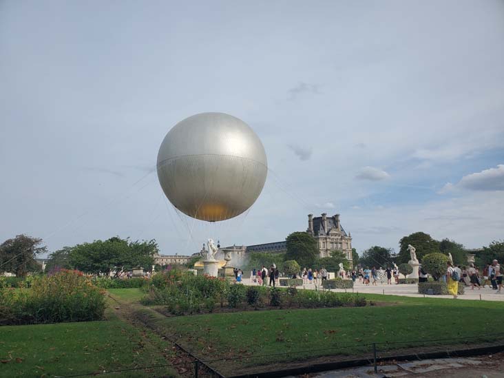Olympic Cauldron, Jardin des Tuileries/Tuileries Garden, 1er Arrondissement, Paris, France, July 18, 2025