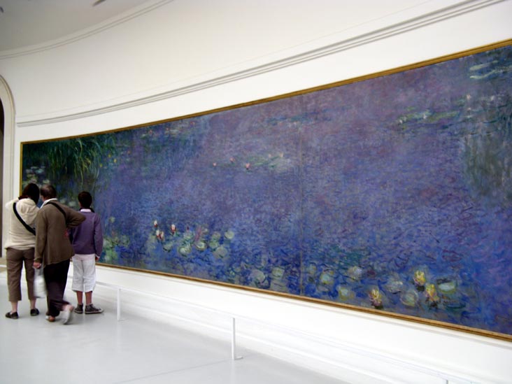 Matin, Les Nymphéas (Water Lillies), Claude Monet, Musée de l'Orangerie, Paris, France
