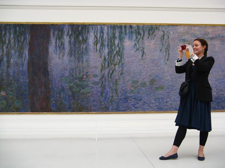 Le Matin clair aux saules, Les Nymphéas (Water Lillies), Claude Monet, Musée de l'Orangerie, Paris, France