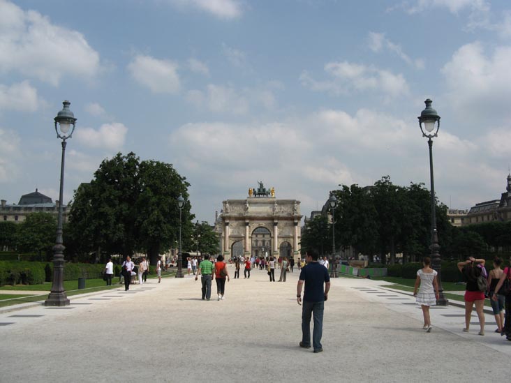 Jardin du Carrousel, Musée du Louvre, Paris, France, May 25, 2009