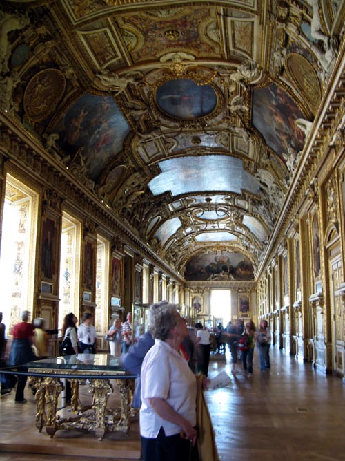 Galerie d'Apollon (Apollo Gallery), Musée du Louvre, Paris, France, May 25, 2009