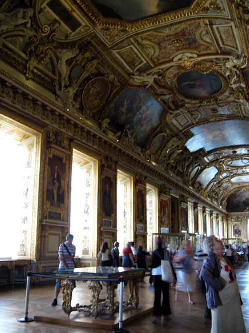 Galerie d'Apollon (Apollo Gallery), Musée du Louvre, Paris, France, May 25, 2009
