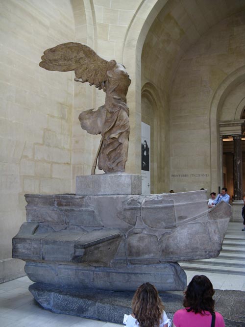 Winged Victory of Samothrace, Musée du Louvre, Paris, France, May 25, 2009