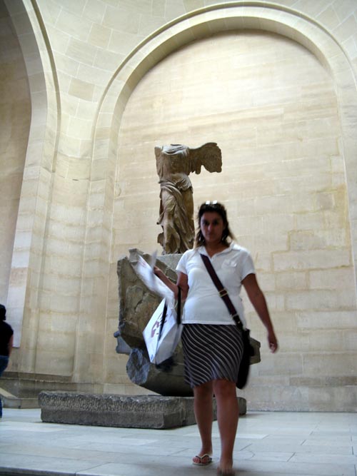 Winged Victory of Samothrace, Musée du Louvre, Paris, France, May 25, 2009