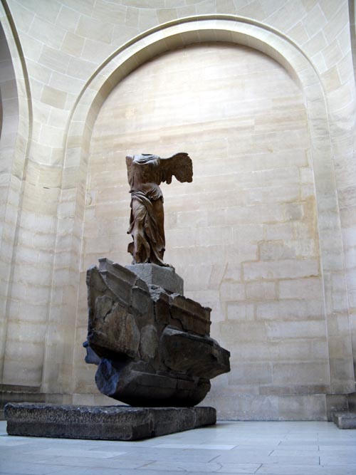 Winged Victory of Samothrace, Musée du Louvre, Paris, France, May 25, 2009