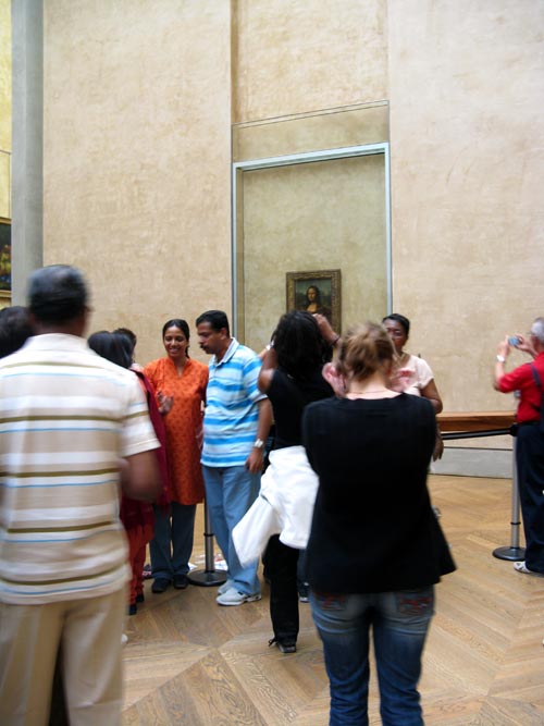 La Joconde (Mona Lisa), Leonardo da Vinci, Room 6, Denon Wing, Musée du Louvre, Paris, France, May 25, 2009