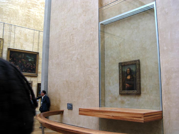 La Joconde (Mona Lisa), Leonardo da Vinci, Room 6, Denon Wing, Musée du Louvre, Paris, France, May 25, 2009