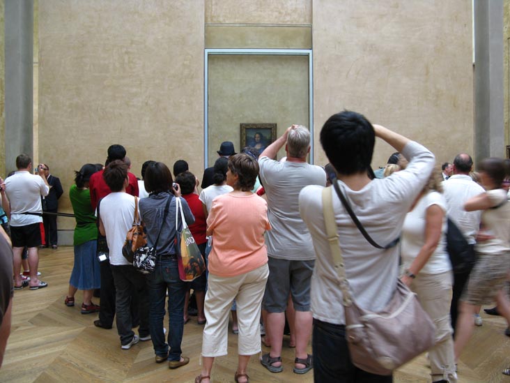 La Joconde (Mona Lisa), Leonardo da Vinci, Room 6, Denon Wing, Musée du Louvre, Paris, France, May 25, 2009