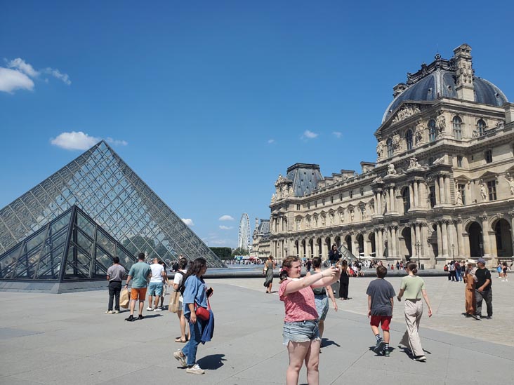 Musée du Louvre, Paris, France, July 18, 2025
