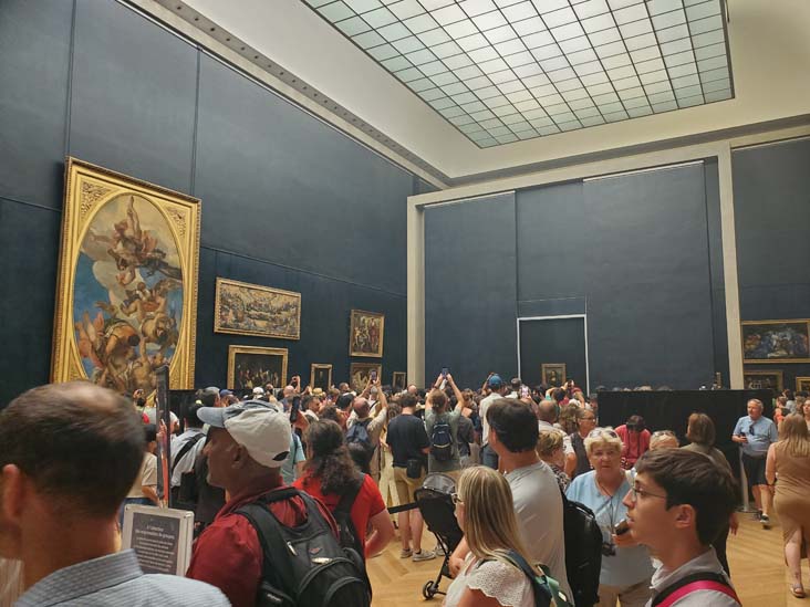 La Joconde (Mona Lisa), Musée du Louvre, Paris, France, July 18, 2025