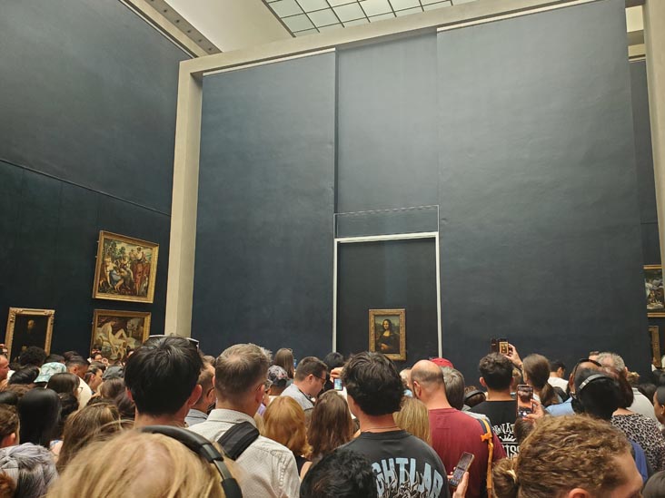 La Joconde (Mona Lisa), Musée du Louvre, Paris, France, July 18, 2025