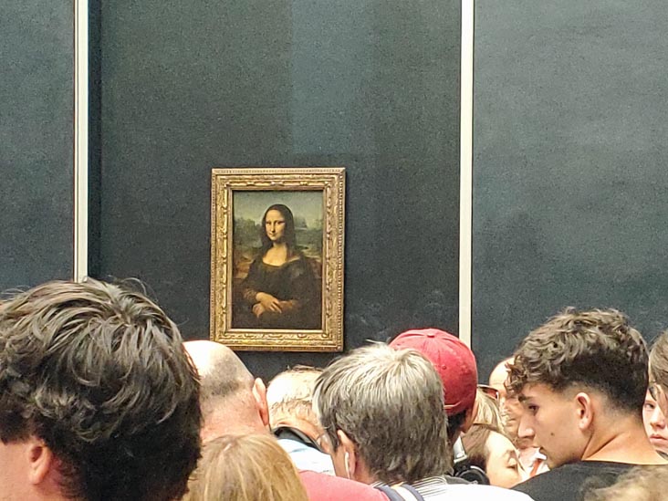 La Joconde (Mona Lisa), Musée du Louvre, Paris, France, July 18, 2025