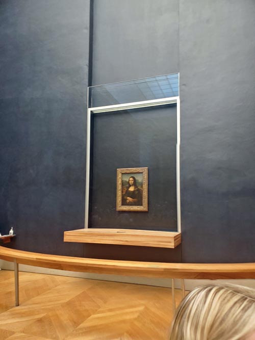 La Joconde (Mona Lisa), Musée du Louvre, Paris, France, July 18, 2025