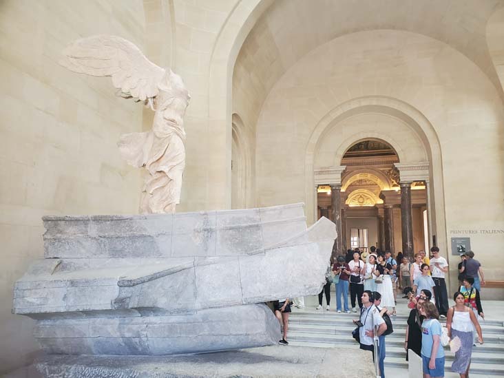 Winged Victory of Samothrace, Musée du Louvre, Paris, France, July 18, 2025