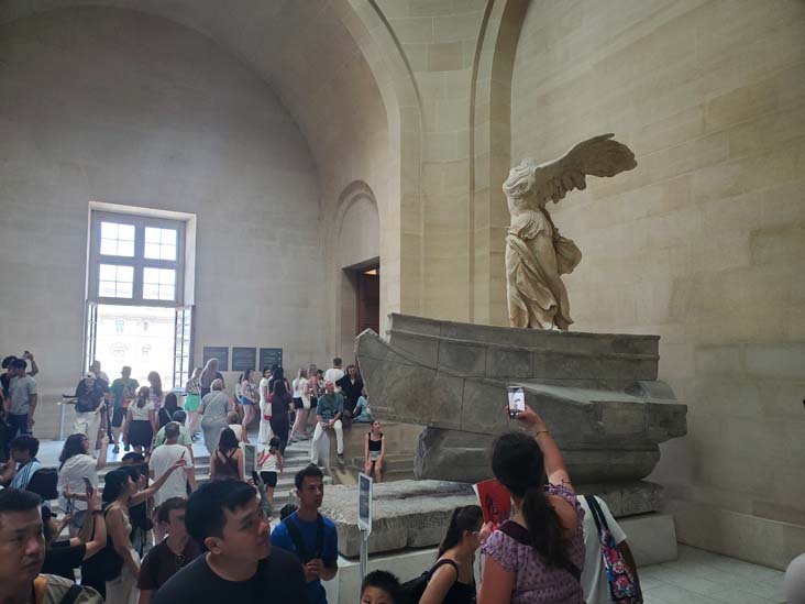 Winged Victory of Samothrace, Musée du Louvre, Paris, France, July 18, 2025