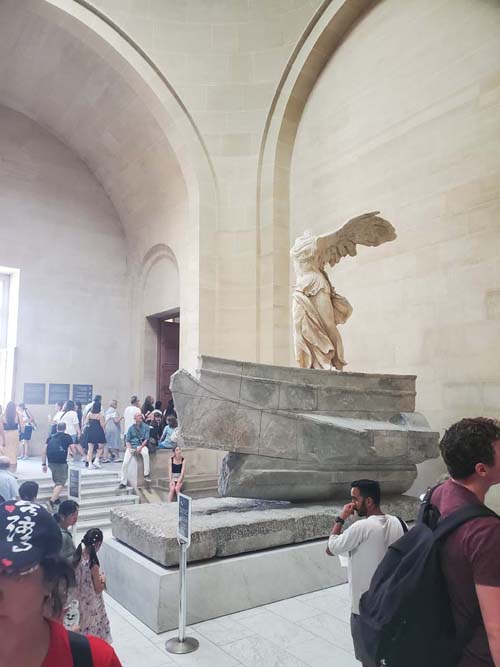 Winged Victory of Samothrace, Musée du Louvre, Paris, France, July 18, 2025