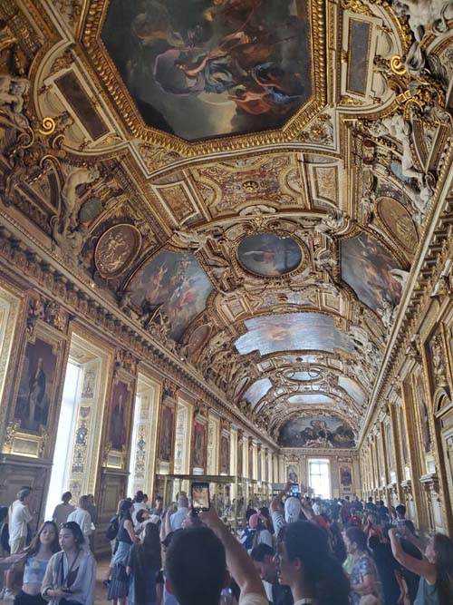 Galerie d'Apollon (Apollo Gallery), Musée du Louvre, Paris, France, July 18, 2025