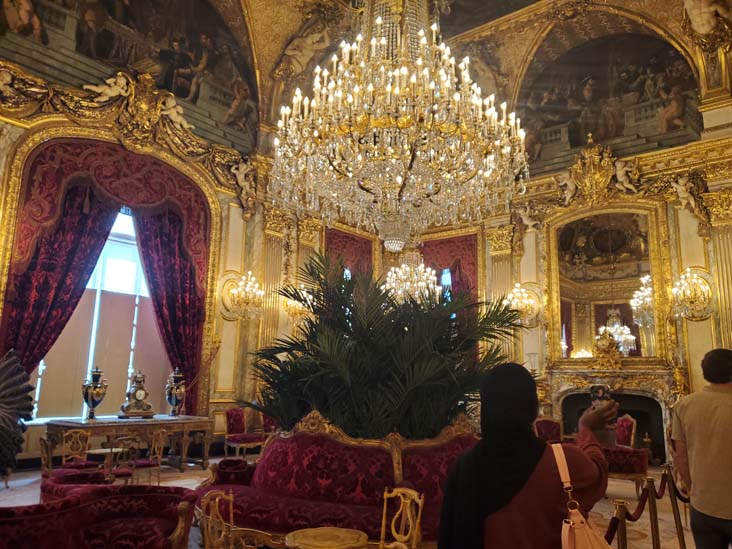 Napoleon III Apartments, Musée du Louvre, Paris, France, July 18, 2025