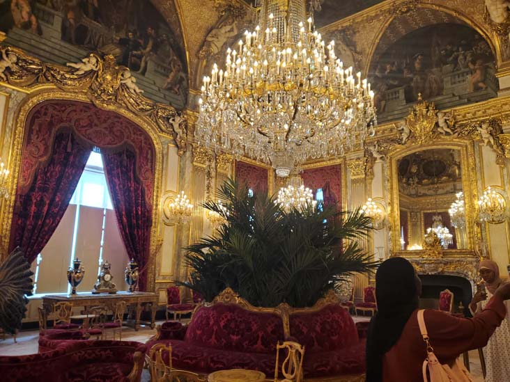 Napoleon III Apartments, Musée du Louvre, Paris, France, July 18, 2025