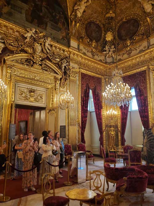Napoleon III Apartments, Musée du Louvre, Paris, France, July 18, 2025